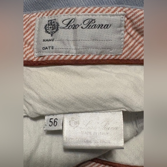 Loro Piana Light Blue Chinos - Picture 6 of 6